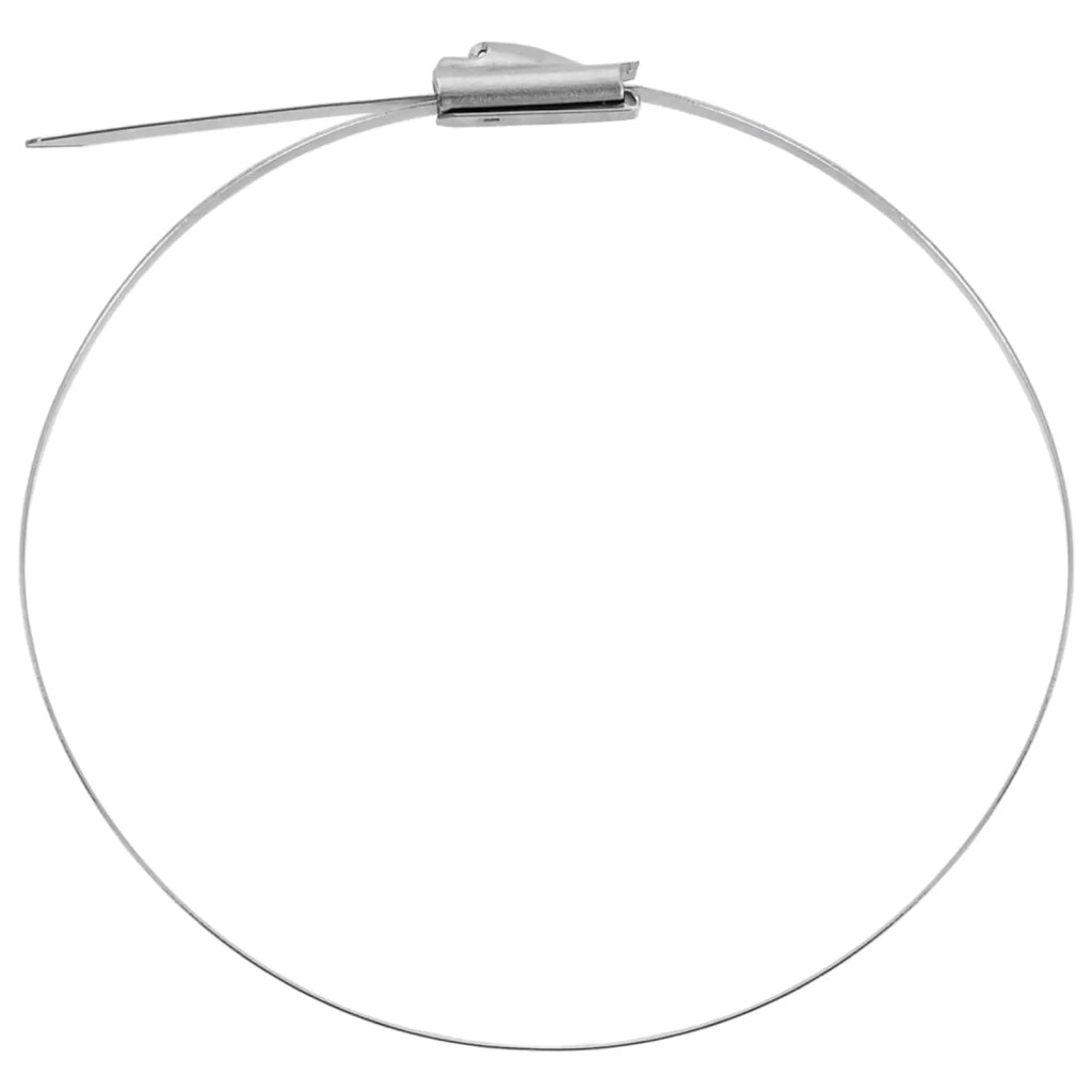 Fascetta per Cavi 12 pz 4,6 x 150 mm Argento 42029264