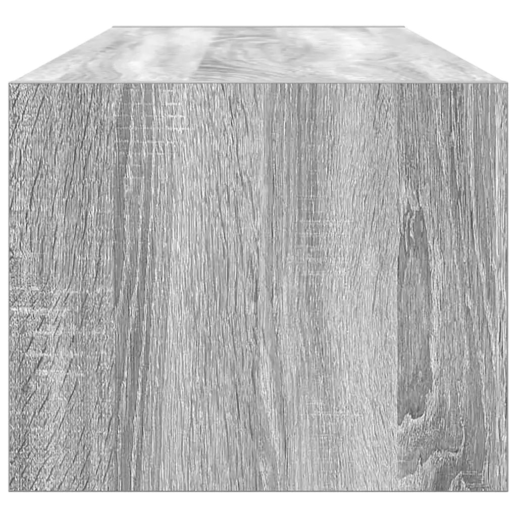 Mobile TV Grigio Sonoma 100x31x25,5 cm in Legno Multistrato 861482