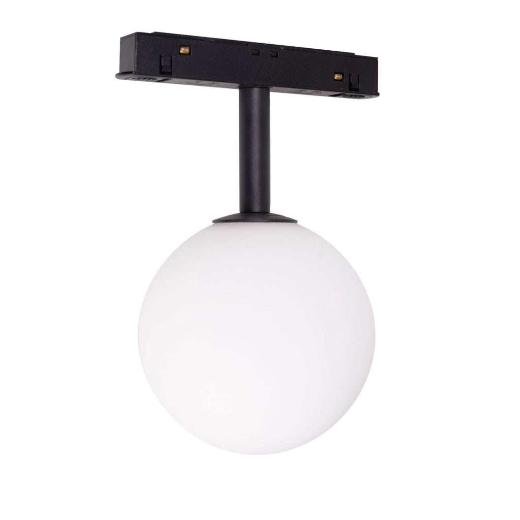 Lampada magnetica sfera opale DALI LED 5,4W Maxlight
