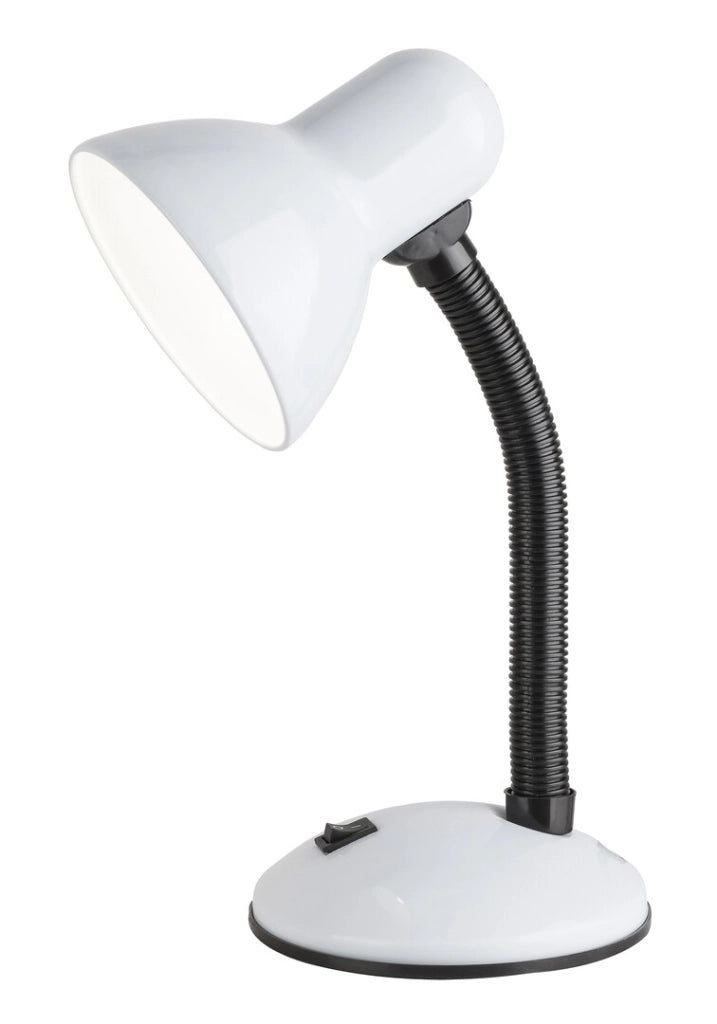Lampada da scrivania bianca metallo E27 Dylan 4168 Rabalux
