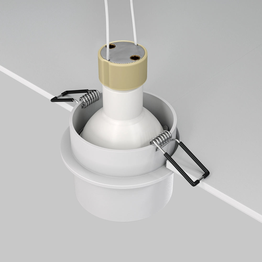 Faretto incasso soffitto Maytoni Reif bianco GU10 50W