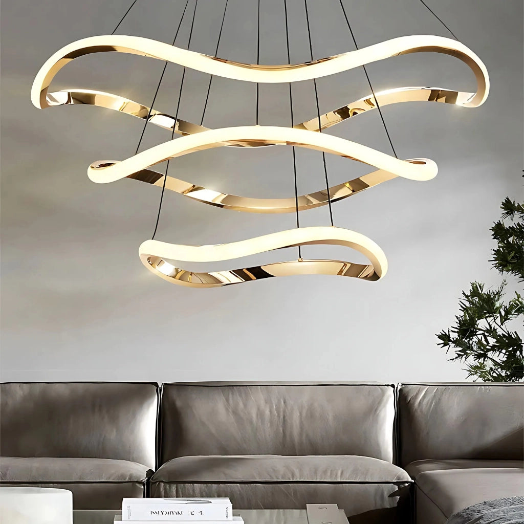 Lampa Wisząca Lhj018-cp3 Gold