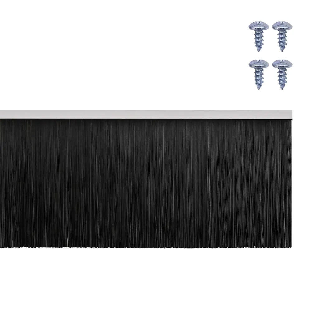 Spazzole per porte a vite 12 pcs Bianco 100 cm 42019557