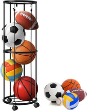 Supporto per Pallone - Supporto per Pallone da Parete - Organizzatore di Garage