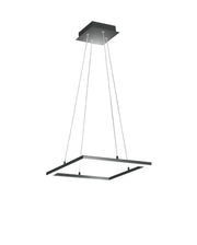 Plafoniera BARD a sospensione a led 39W Antracite 3394-40-282 Fabas Luce