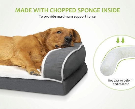 Letto per cani – letto per cani di lusso per cani grandi
