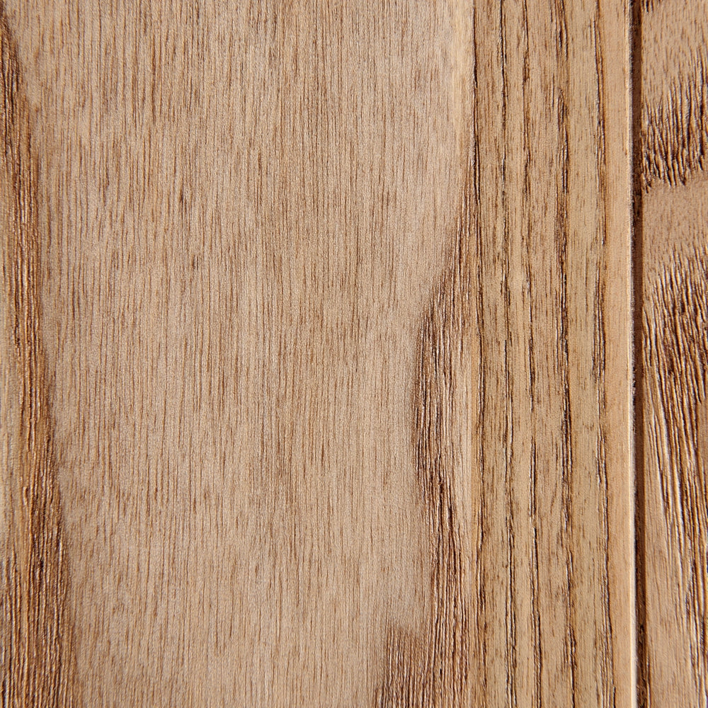 Consolle decorativa con 2 cassetti in legno chiaro stile rustico