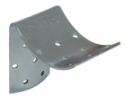 PIASTRA PER PALI TONDI  mm.80x80x50 25.00 pz