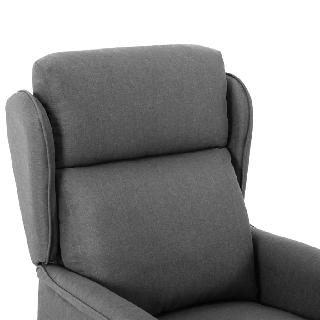 Sedia da massaggio Grigio chiaro 93.5 x 67.5 x 101.5 cm Tessuto 348349