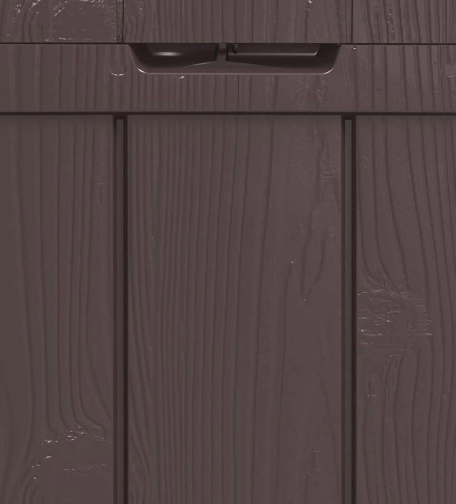Baule Cassapanca da Esterno 117x58x45 cm in Resina Keter Sherwood Marrone