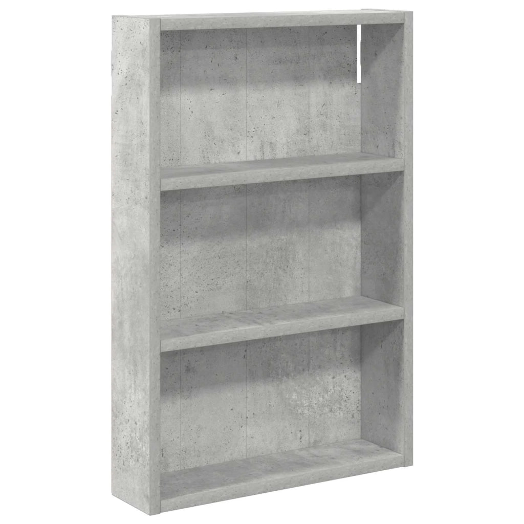 Armadio da Bagno | Mobile da Bagno a muro Grigio Cemento 40 x 10 x 60,5 cm