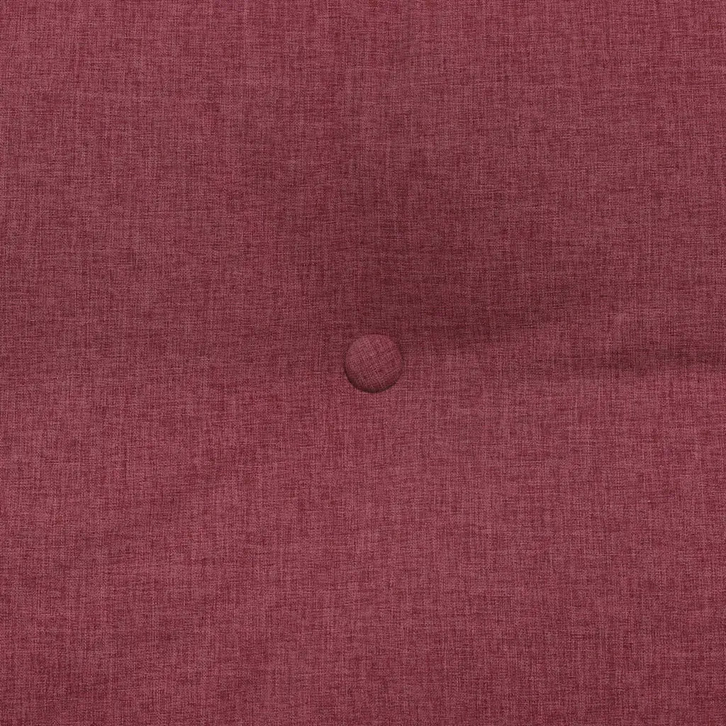 Cuscino per Schiena Rosso Vino 100 x 24 x 50 cm Tessuto 42014444