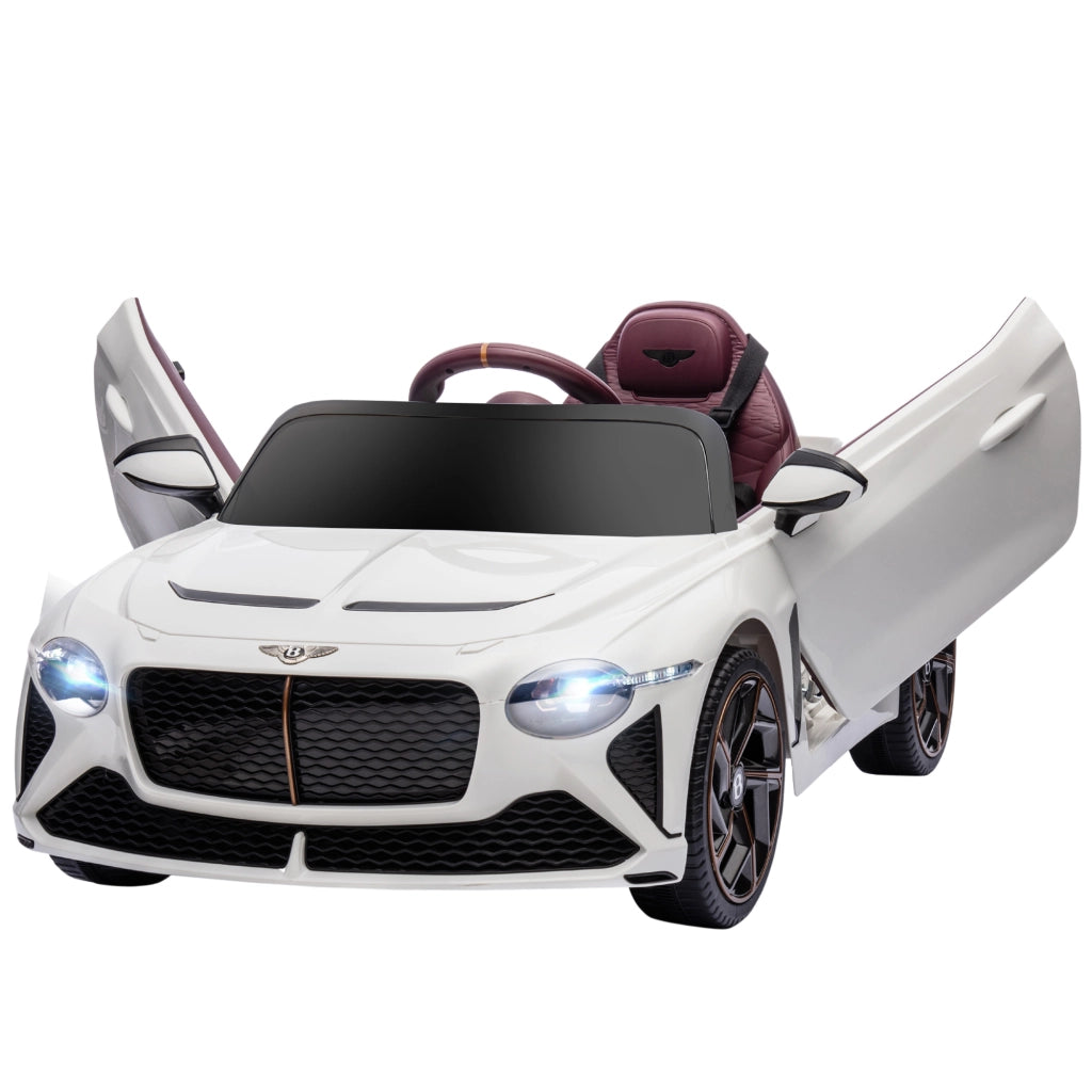 Auto elettrica per bambini ¨C Zephmum ¨C 12V bianco