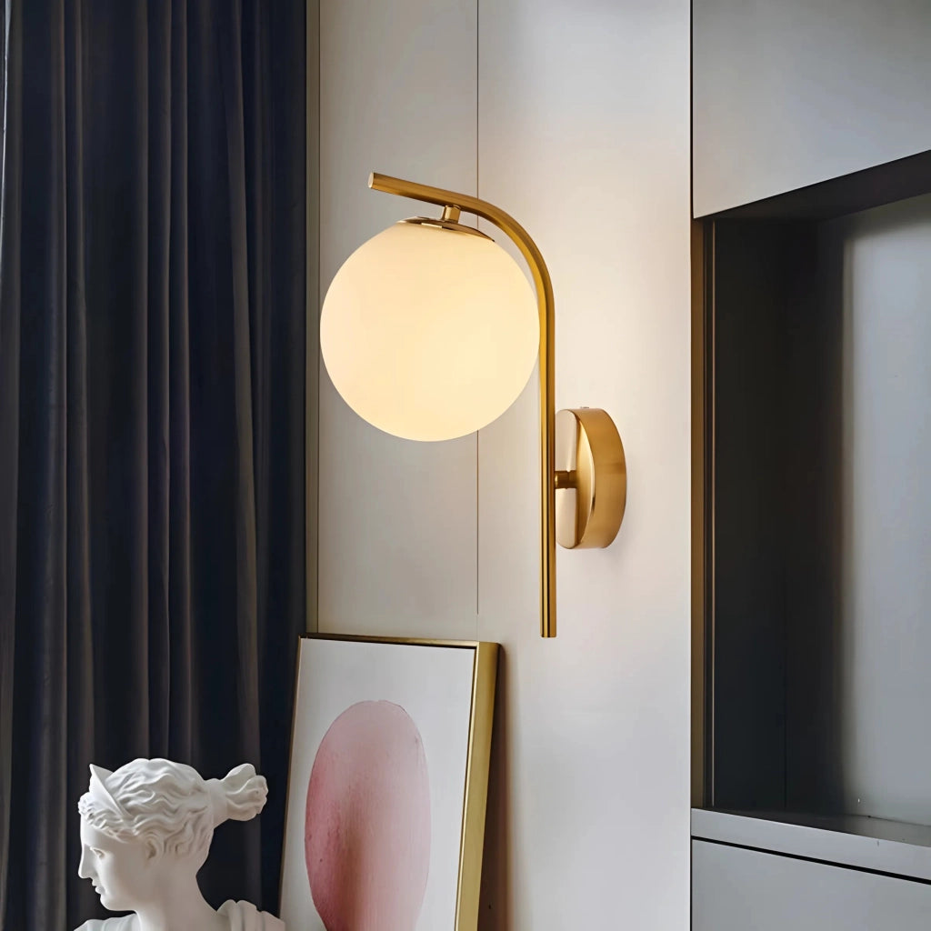 Lampada Da Parete G104-1w Gold