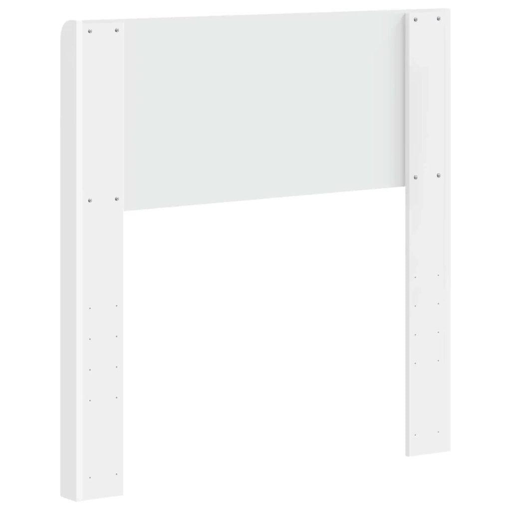 Testiera Letto Bianco Legno ingegnerizzato 889745