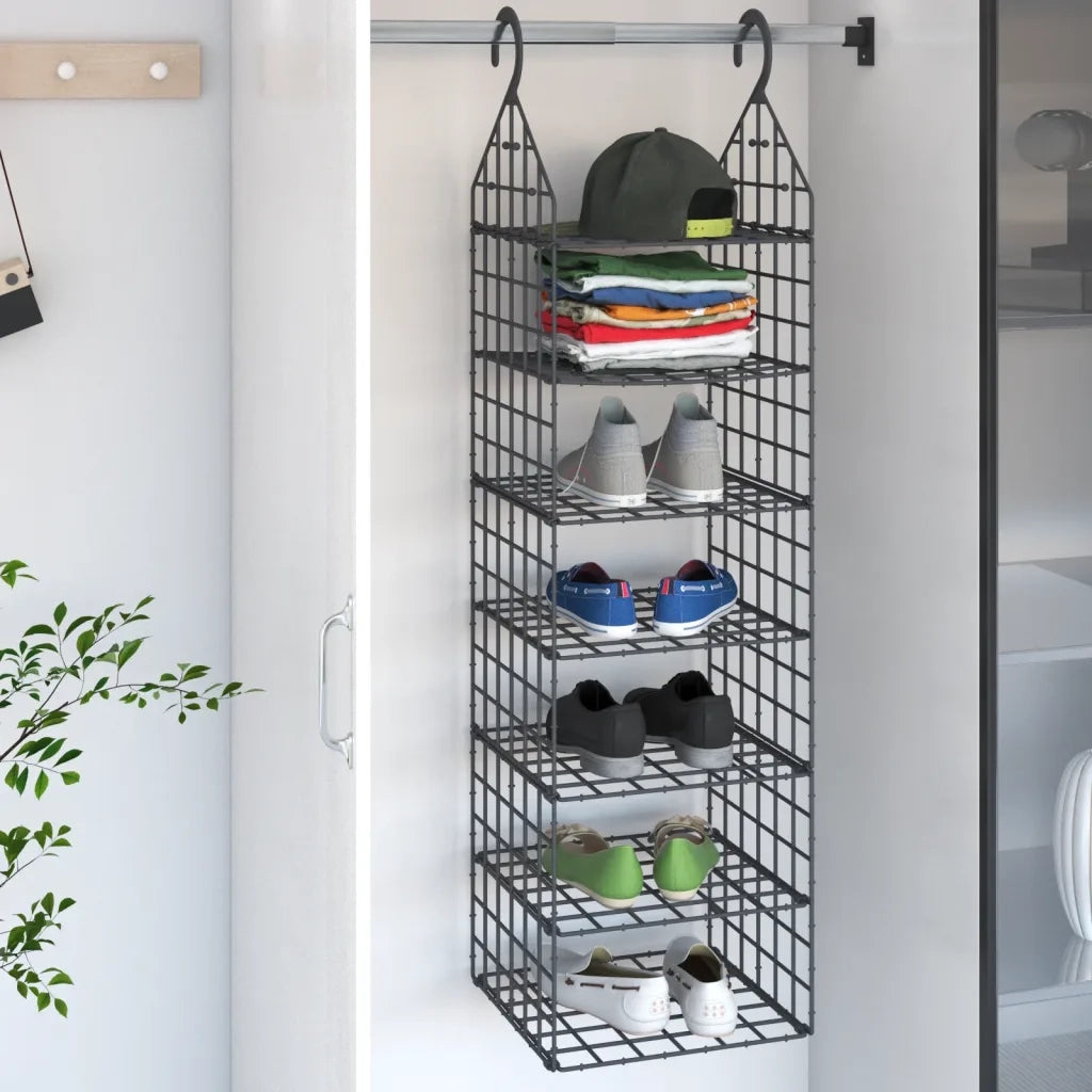 Organizer per Armadio da Appendere con 7 Ripiani CFW7458951