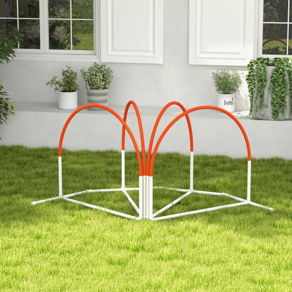 Kit di Agility per Cani ¨C Minimal ¨C 4 Pezzi con Borsa da Trasporto
