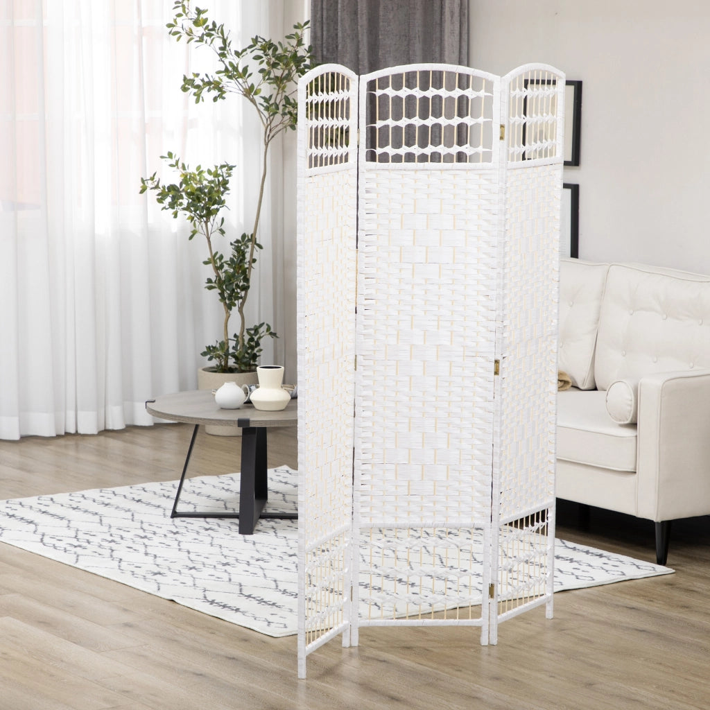 Paravento in legno 120x170 cm ¨C Minimal ¨C bianco