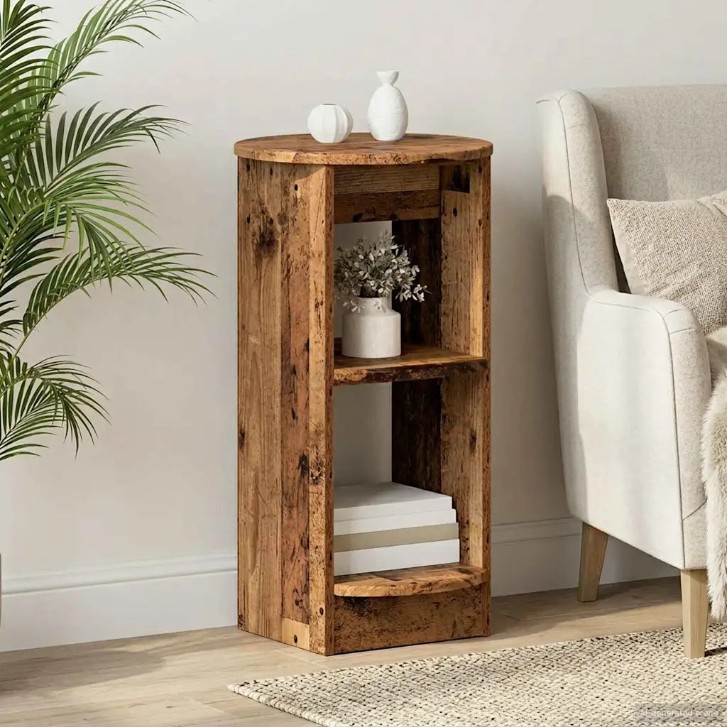 Mobile laterale Legno vecchio 40 x 40 x 75 cm 899841