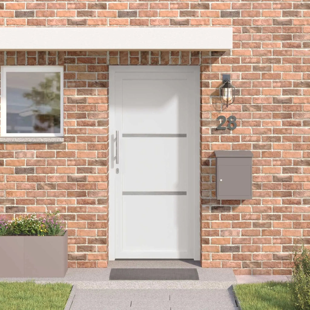Porta Frontale Bianco 98 x 200 cm PVC 3445688