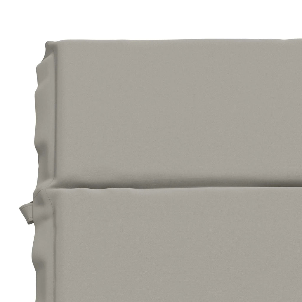 Cuscino per Lettino GEMERT 100% Poliestere Grigio 948461