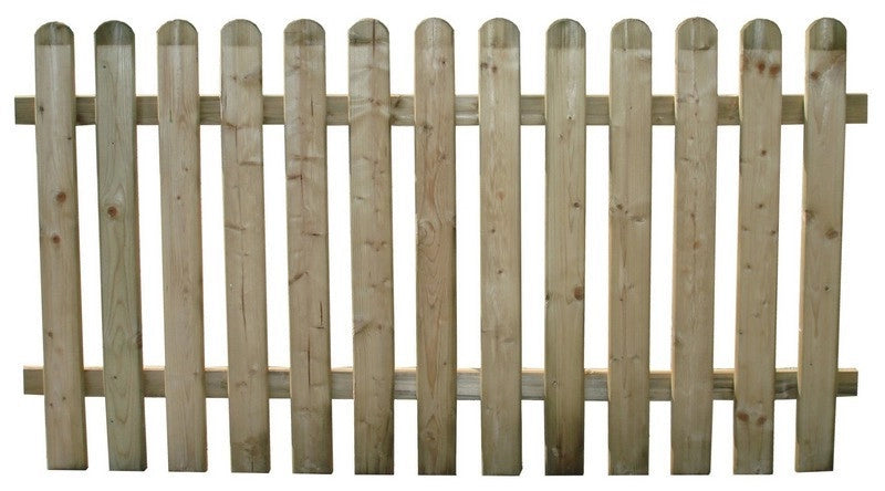 STECCATO RECINTO ELA PER RECINZIONI CM.180X100H IN LEGNO DI PINO IMPREGNATO