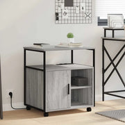 Cabina con Stazione di Ricarica Grigio Sonoma 61 x 46 x 67 cm 859833