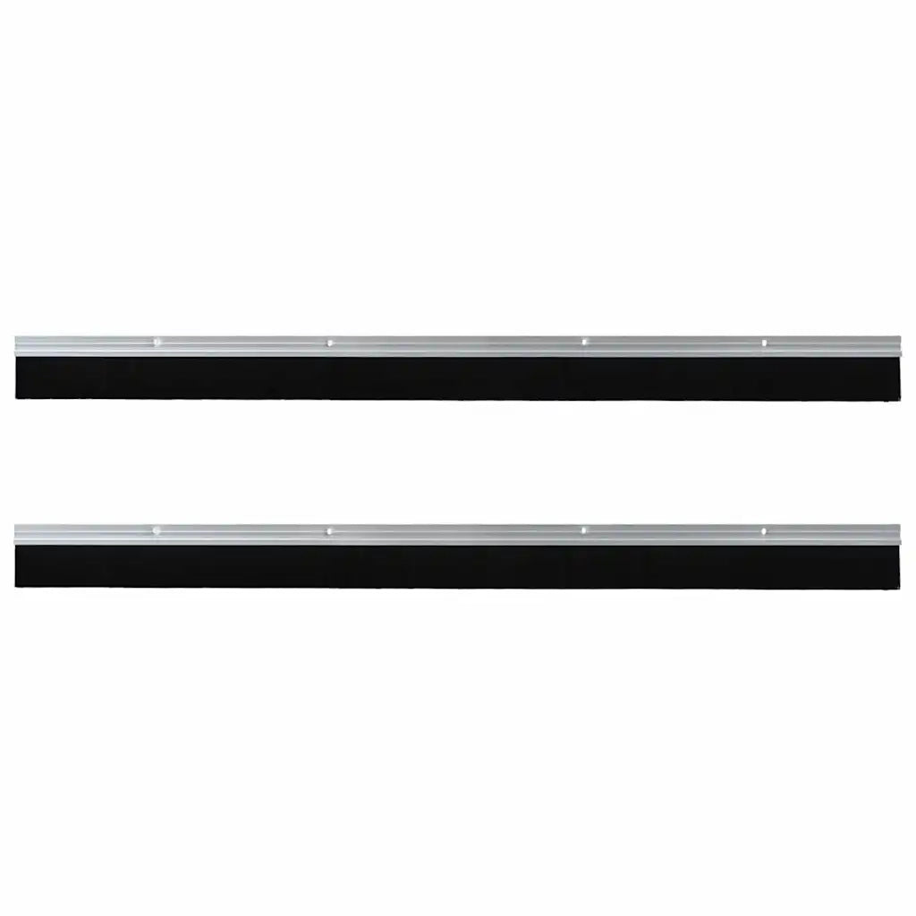 Spazzole per porte a vite 2 pcs Argento 100 cm 42019487
