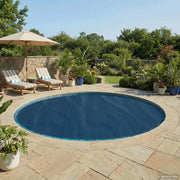 Copertura per piscina extra pesante Nero e Blu 417 cm PE 42034609