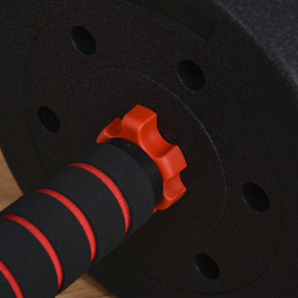 Set manubri 25 kg con barra ¨C Minimal ¨C Nero