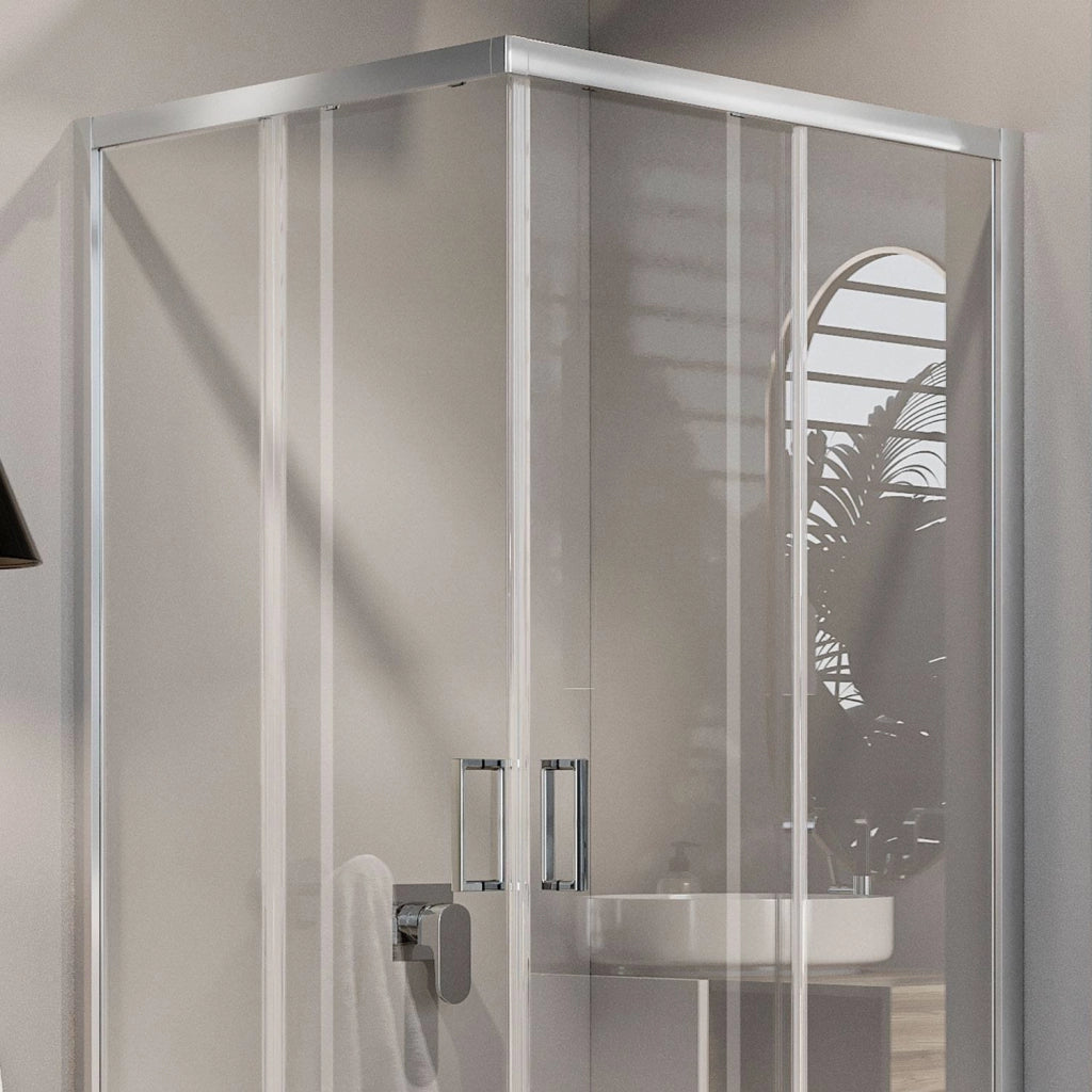 Box Doccia Rettangolare 70x120 H185 Trasparente 6mm mod. Ready