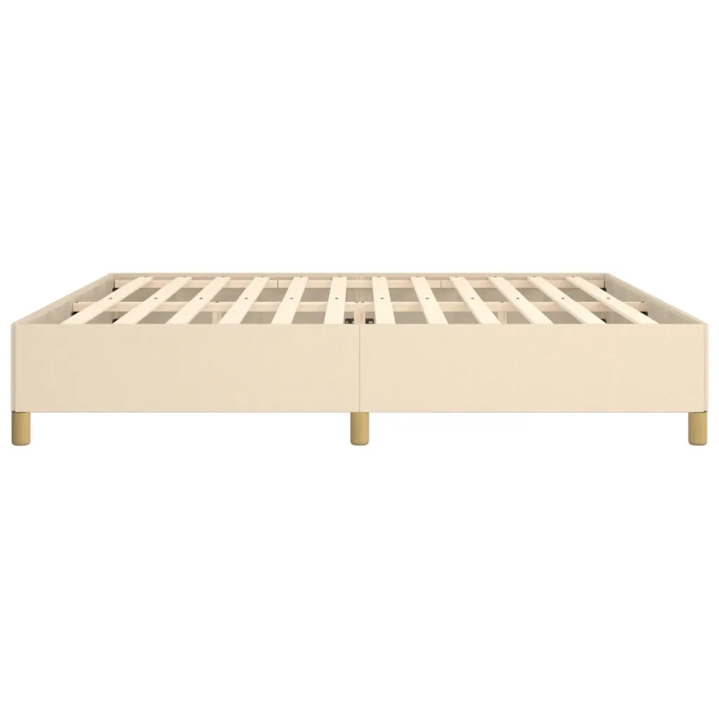 Giroletto senza Materasso Crema 200x200 cm in Tessuto 347194