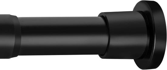 Maniglia per doccia - divisa spazio - 73-102 cm - nero matte