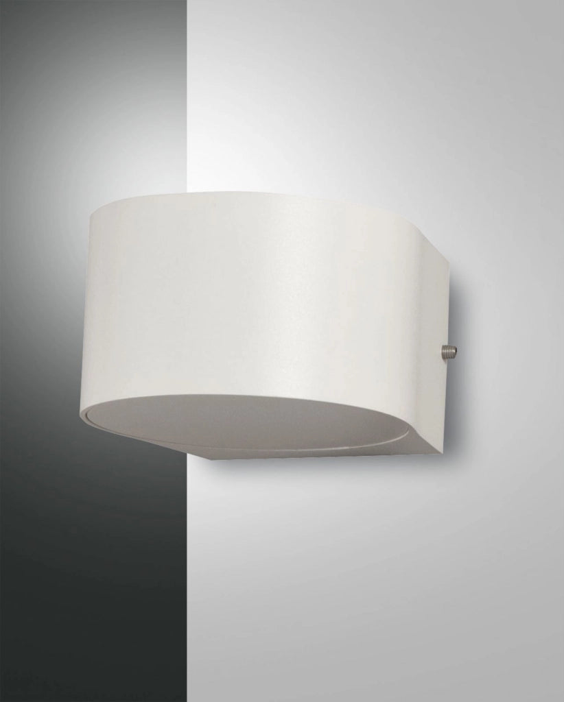 LAO APPLIQUE PER ESTERNI 1 LUCE BIANCO LED 6W 3000K 540LM IP65