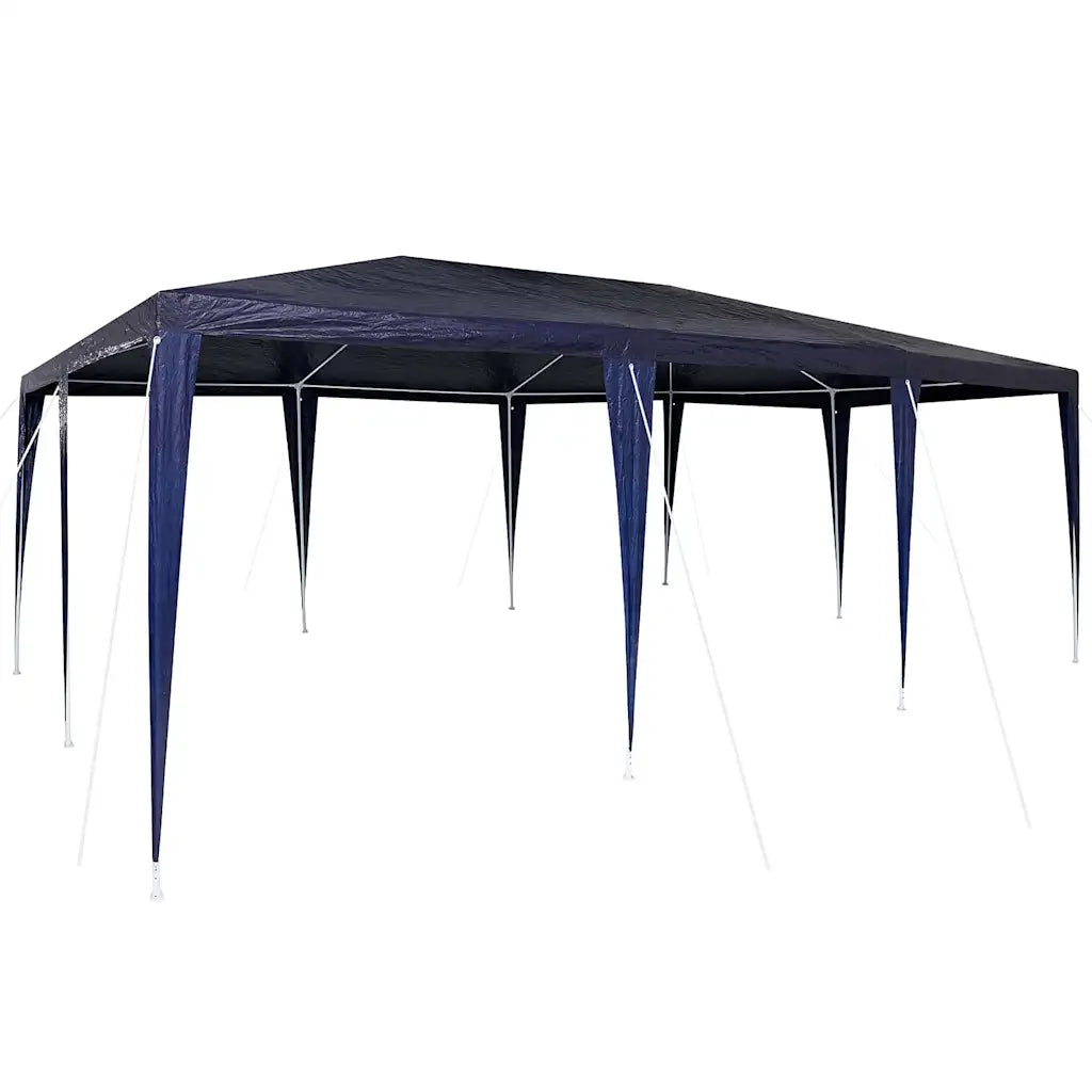 Tenda Party Blu 600 x 400 x 266 cm Polietilene e Acciaio 42003430