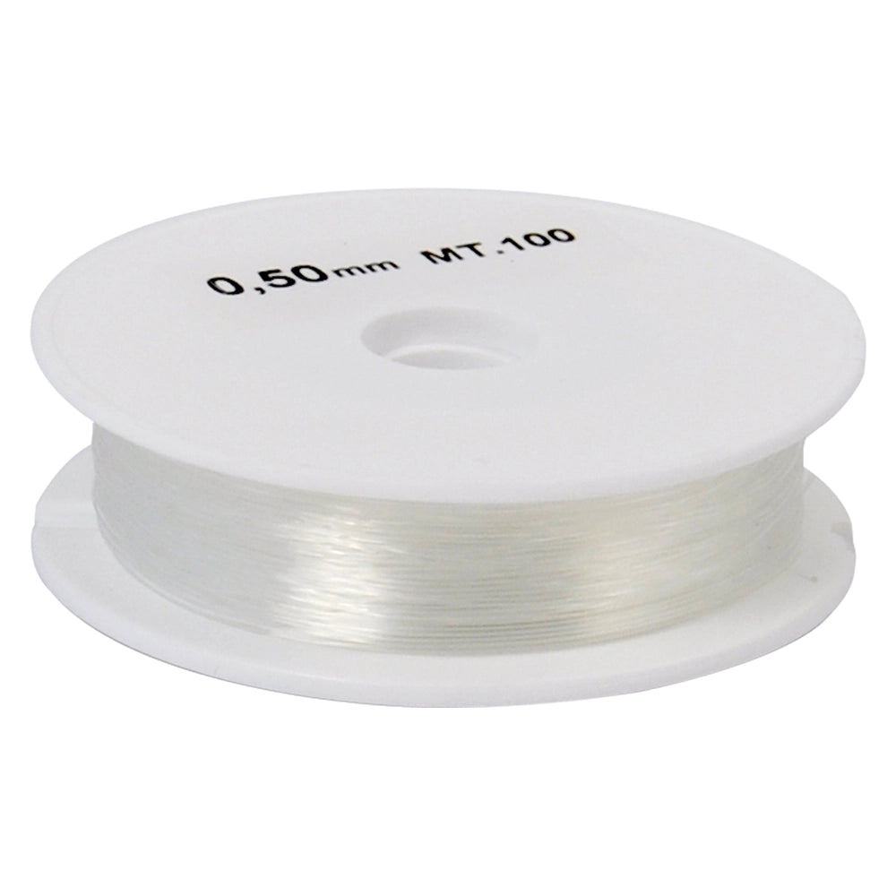 FILO NYLON Ã¸ mm 0,5 x 100 mt.- 10 pezzi