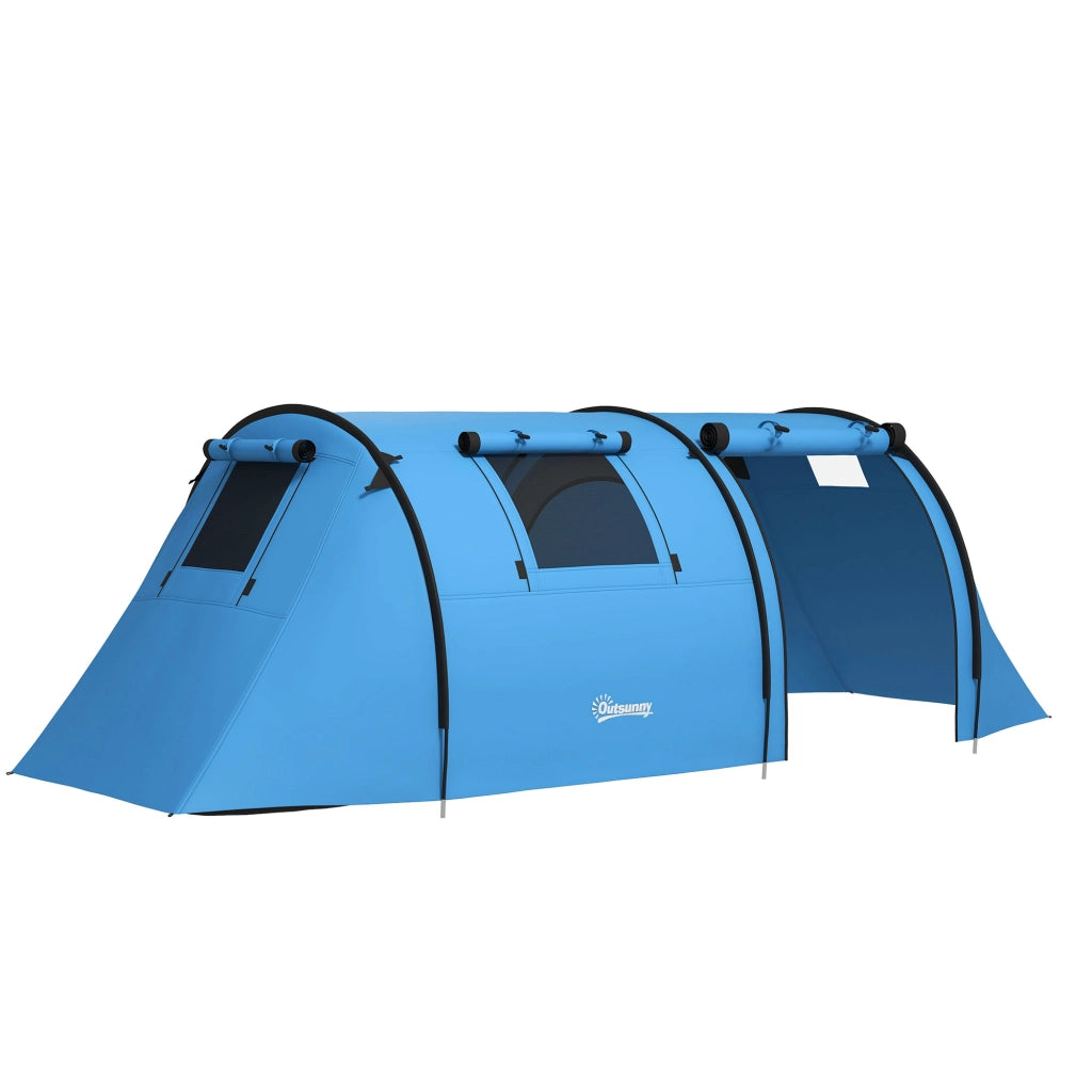 Tenda da campeggio 3-4 persone impermeabile ¨C Xylo ¨C Blu cielo 3000mm colonna d'acqua
