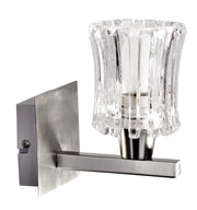 Applique Candellux Ibiza 1xE14 cristallo argento 15cm