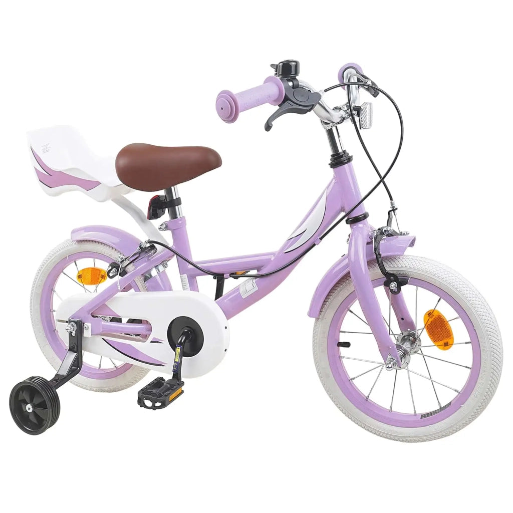 Bicicletta per Bambini 16 Pollici per bambini di 4-6 anni Viola 42009455