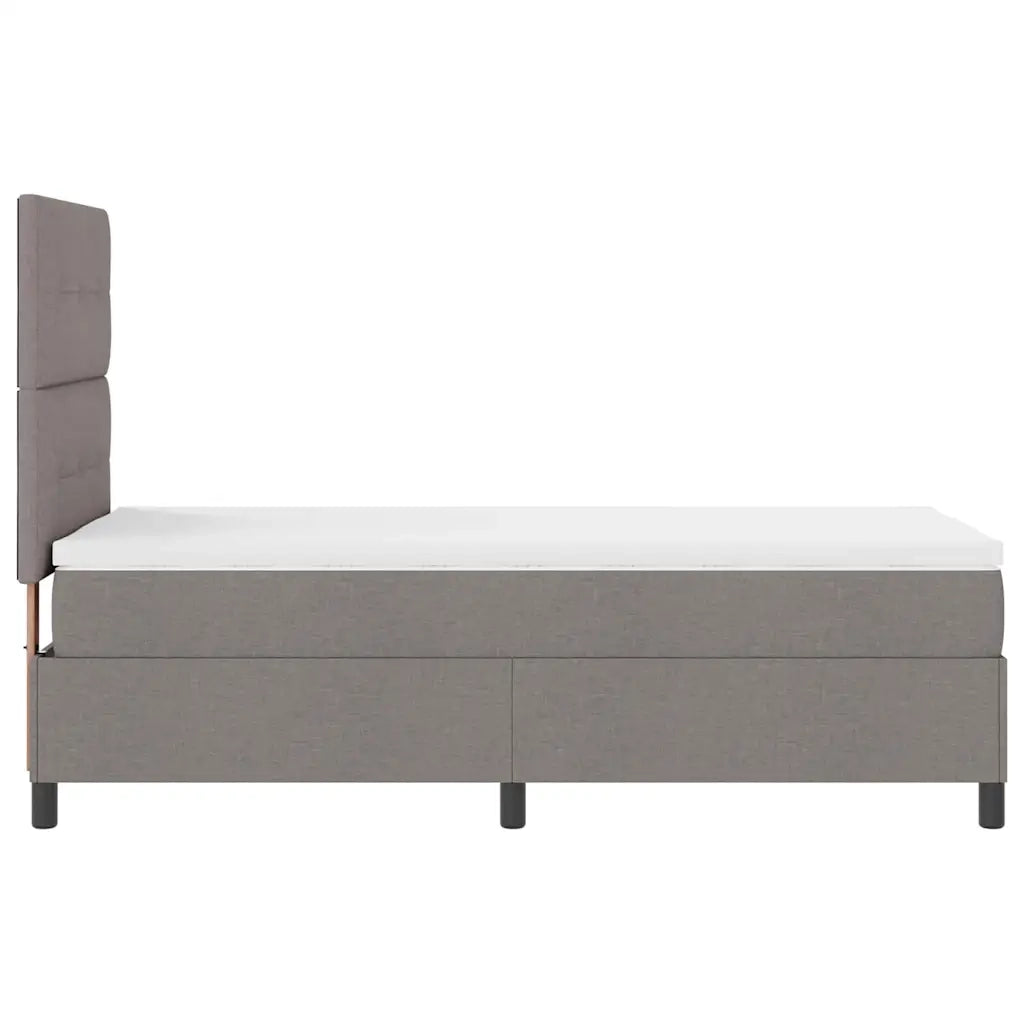 Letto a molle con materasso Talpa 100 x 200 cm Tessuto 3339368