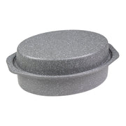 Set di 6 confezioni 3 Pezzi Casseruola Ovale 34x24x10/30x21x5 Carbon Steel