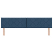 Testiera | Testata Blu 200 cm Tessuto