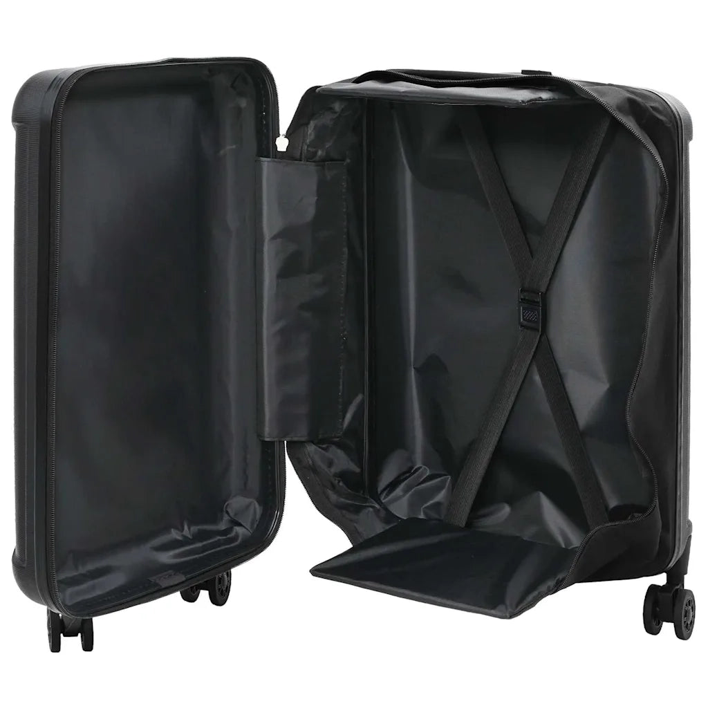 Valigia con blocco Nero 43 x 27 x 66 cm Plastica ABS 42006227