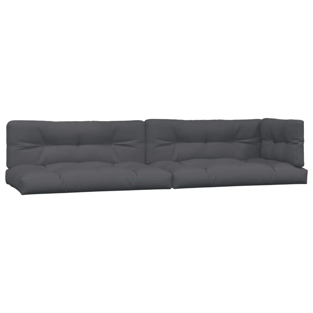 Set Divano Pallet da Giardino 6 pz con Cuscini Massello Acacia