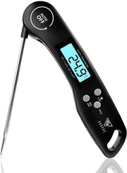 Termometro per Carne con Display LCD e Misurazioni Veloci - Termometro Digitale per la Cucina, adatto per Griglia e BBQ