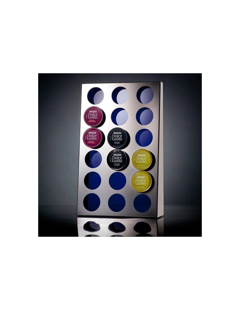 Porta capsule compatibile con Dolce Gusto® in inox KAPSULAS