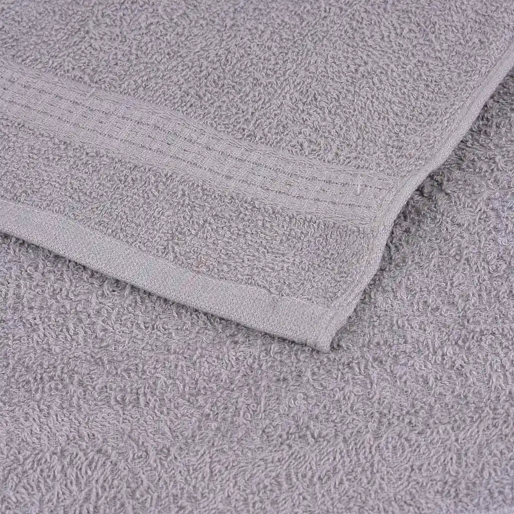 Asciugamani da bagno FROGN 4 pz Grigio 30x30 cm 360 g/m² 136825