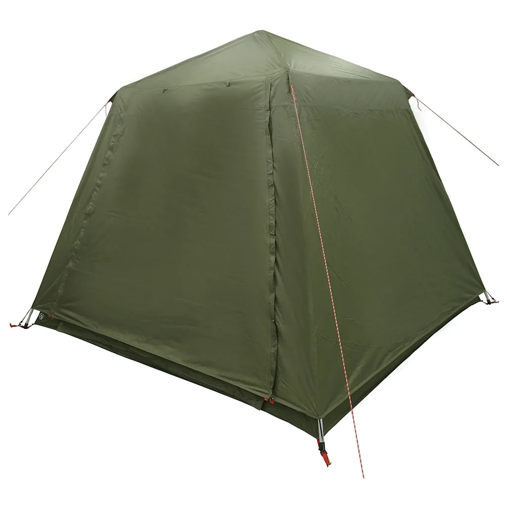 Tenda da Pesca 4 Persone Verde Oliva a Rilascio Rapido