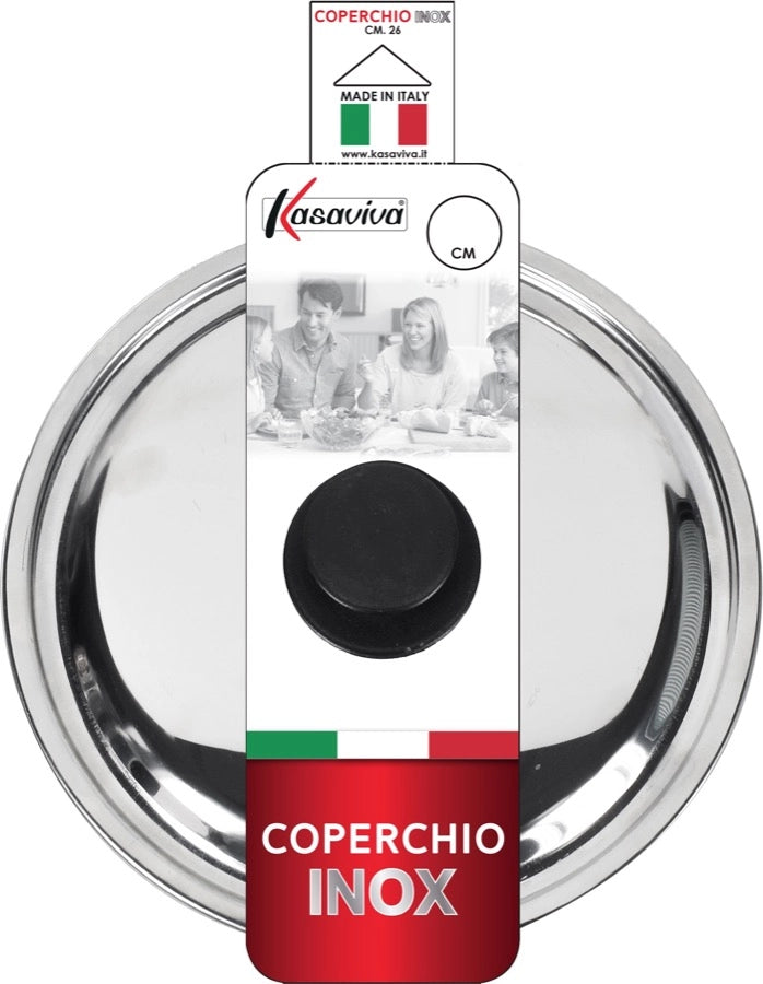COPERCHIO INOX 22 CM