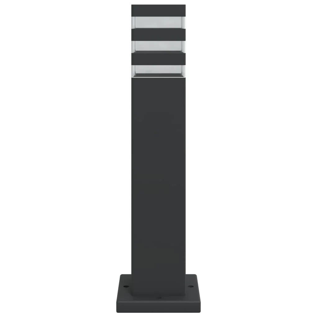 Lampada da terra per esterni in alluminio nero 50 cm codice 02_0042508